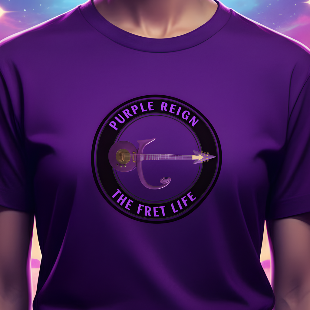 Purple Reign T-Shirt | Guitarist Legend Fan Tee