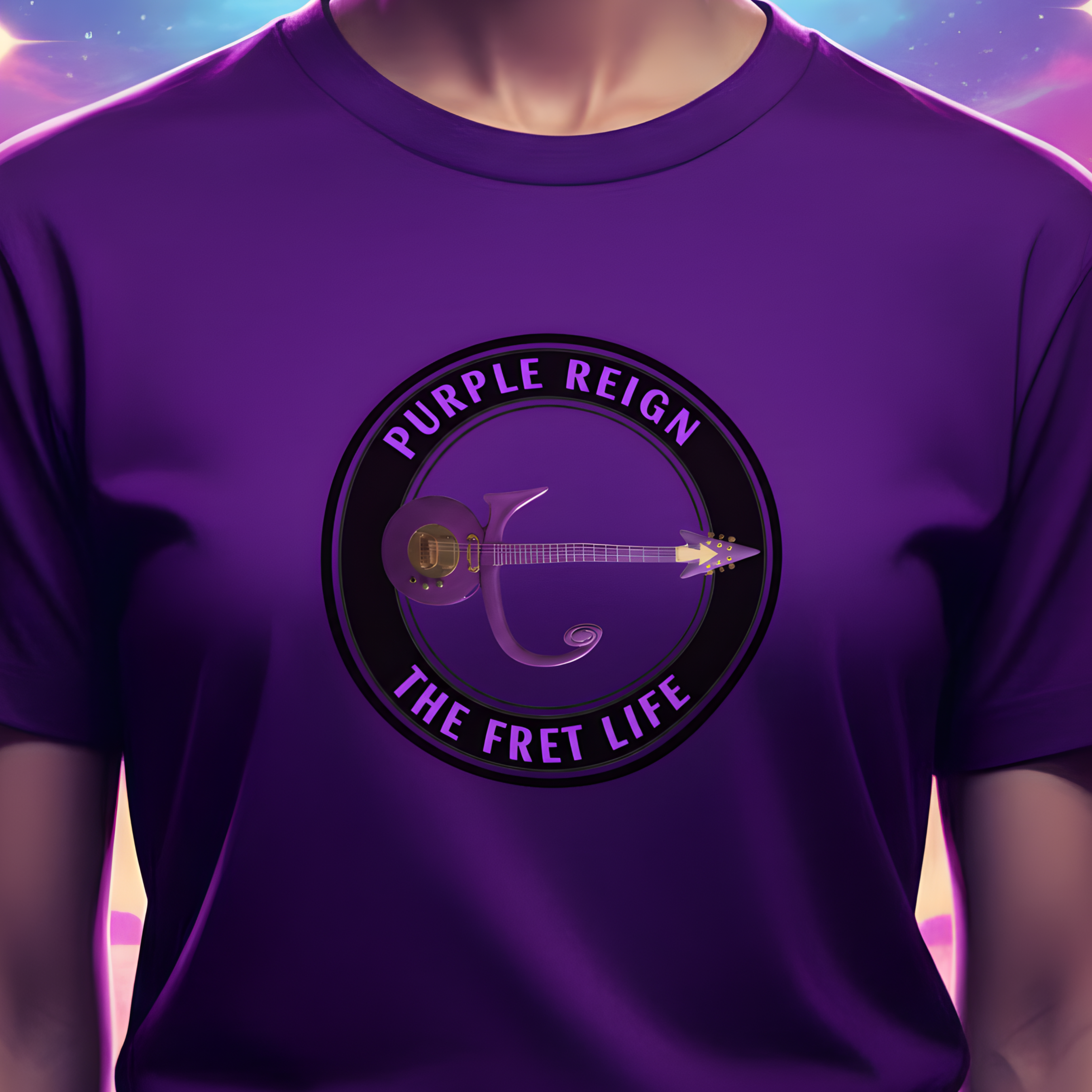 Purple Reign T-Shirt | Guitarist Legend Fan Tee