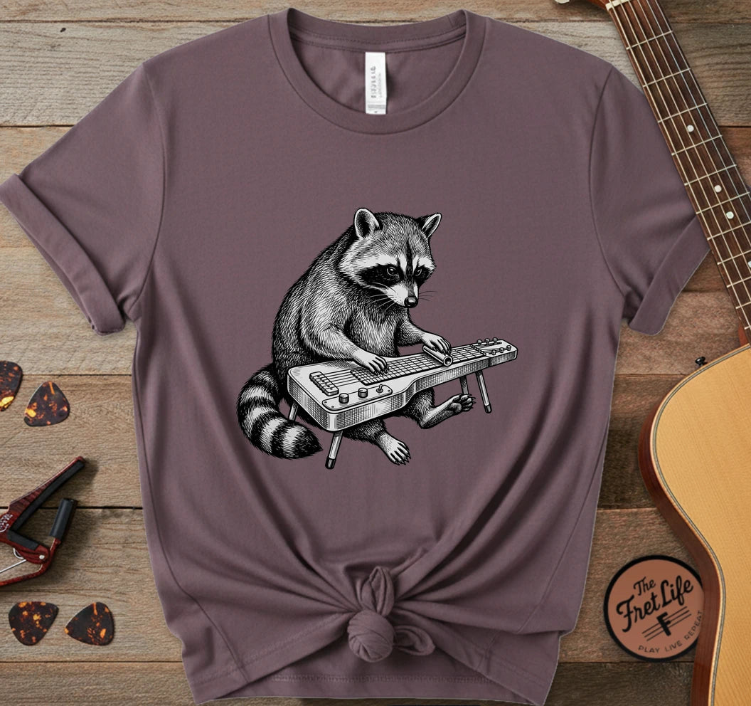 Raccoon Lap Steel T-Shirt