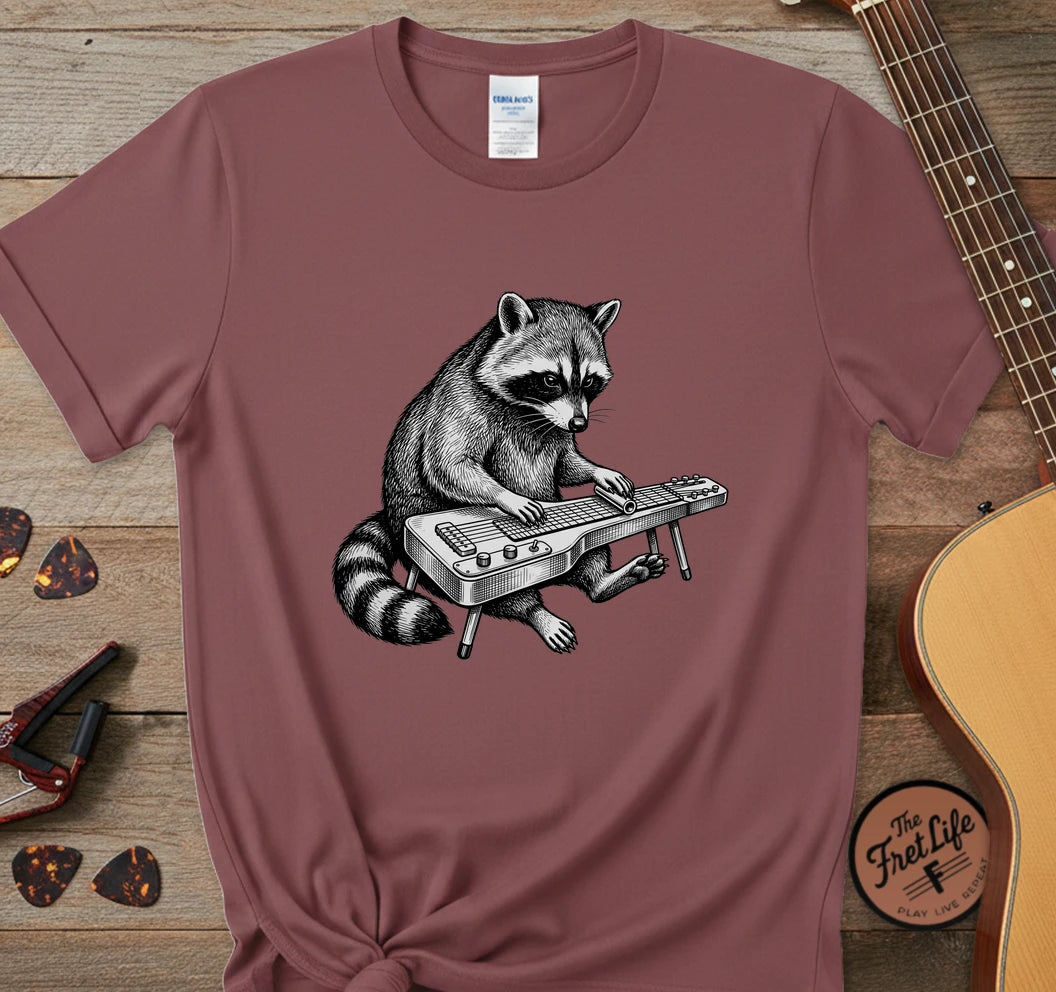 Raccoon Lap Steel T-Shirt