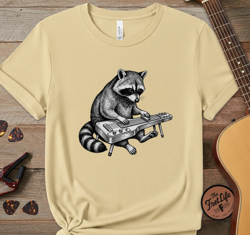 Raccoon Lap Steel T-Shirt