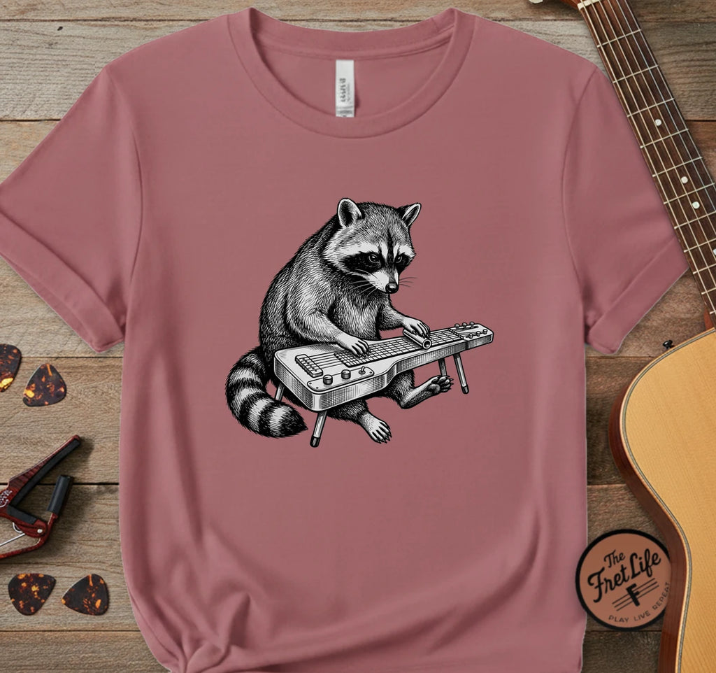 Raccoon Lap Steel T-Shirt