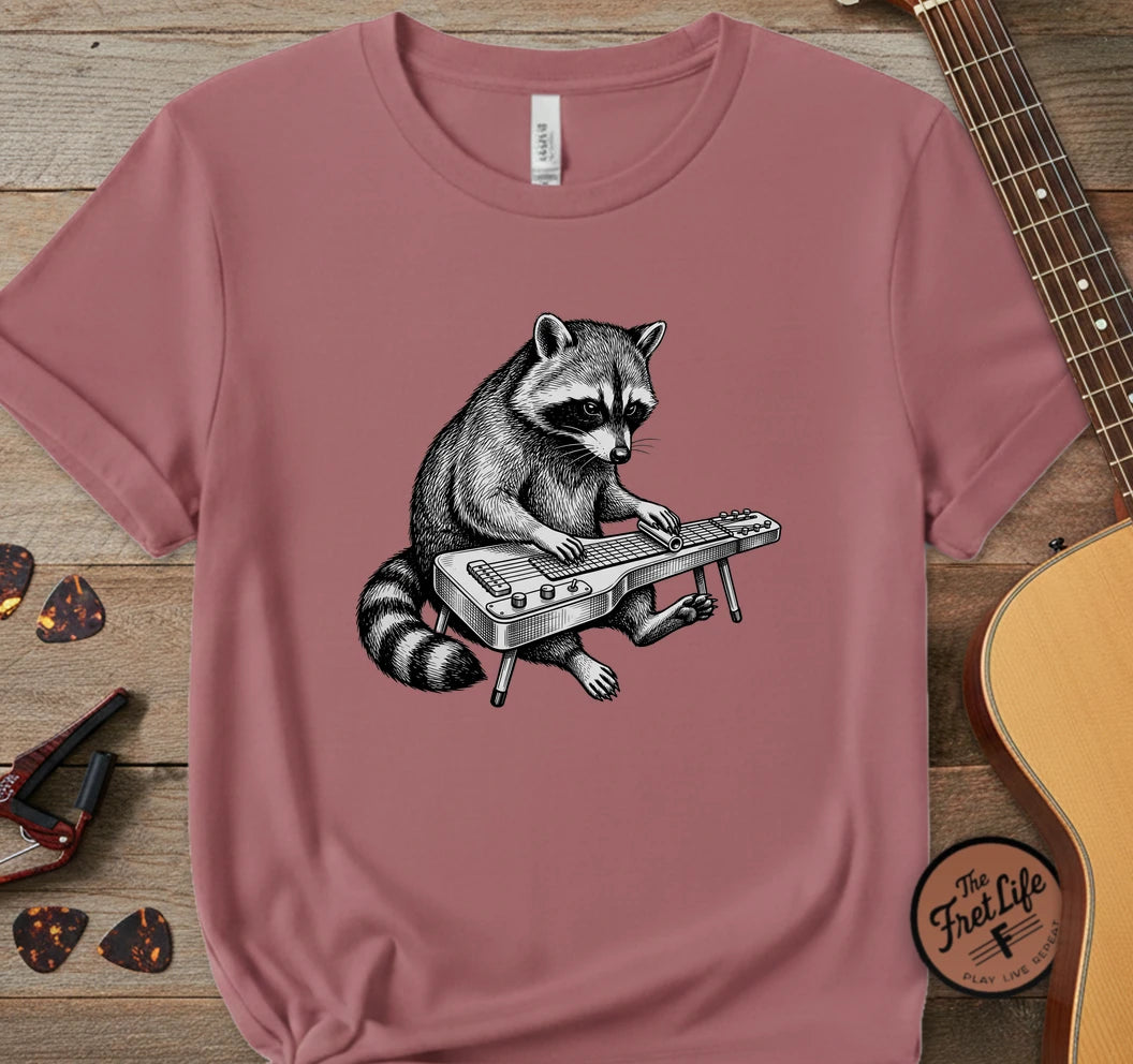 Raccoon Lap Steel T-Shirt