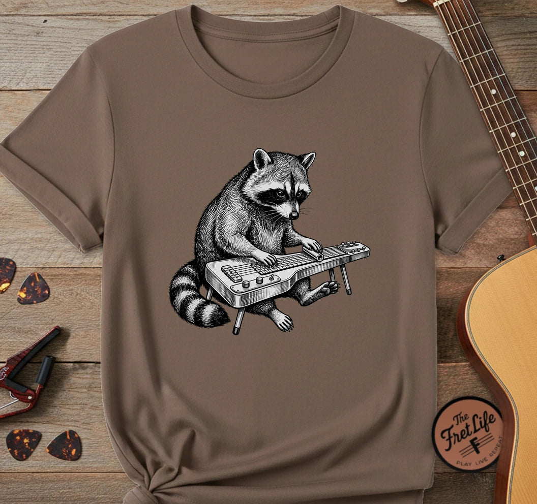 Raccoon Lap Steel T-Shirt