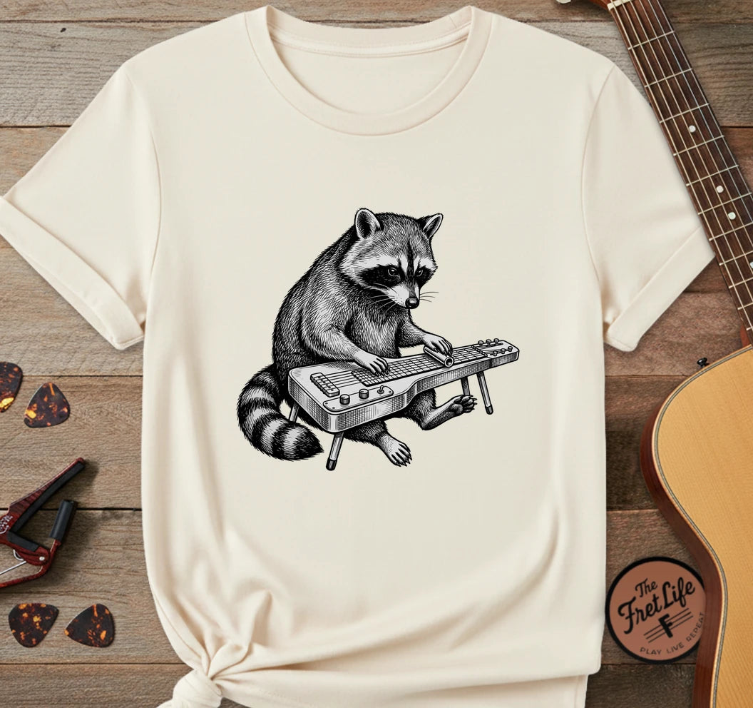 Raccoon Lap Steel T-Shirt