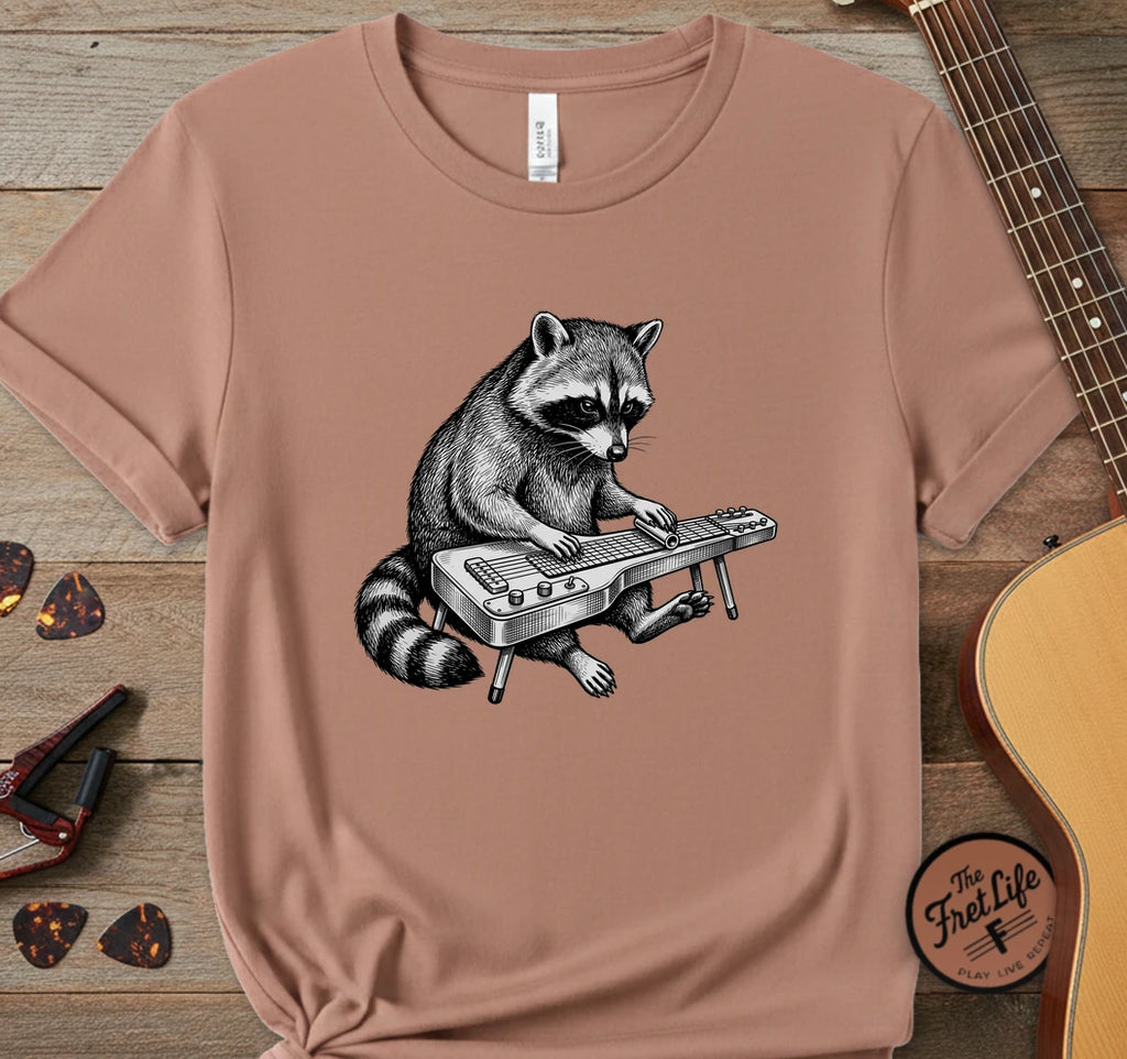 Raccoon Lap Steel T-Shirt