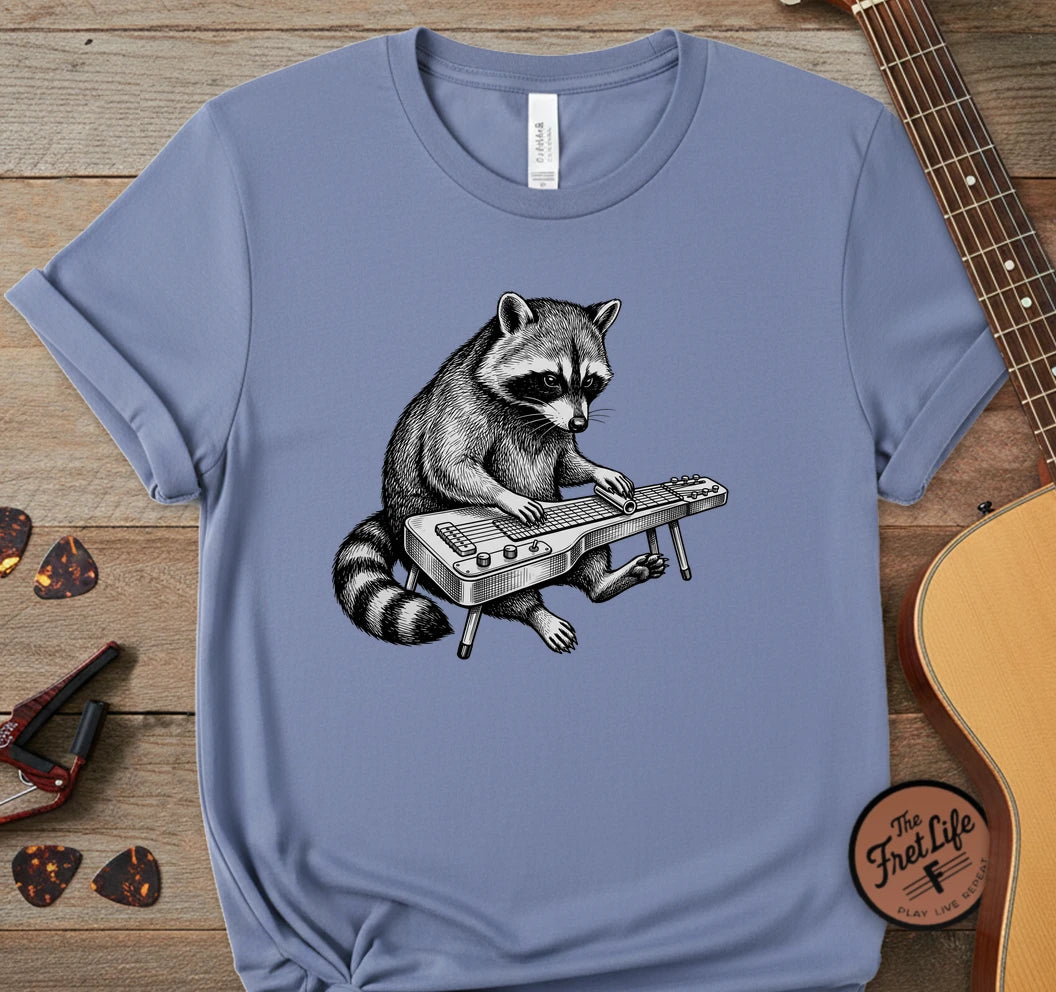 Raccoon Lap Steel T-Shirt