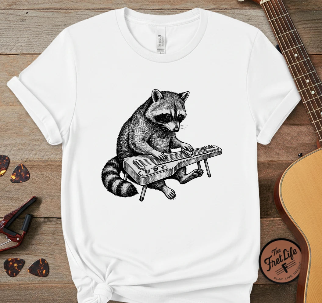 Raccoon Lap Steel T-Shirt