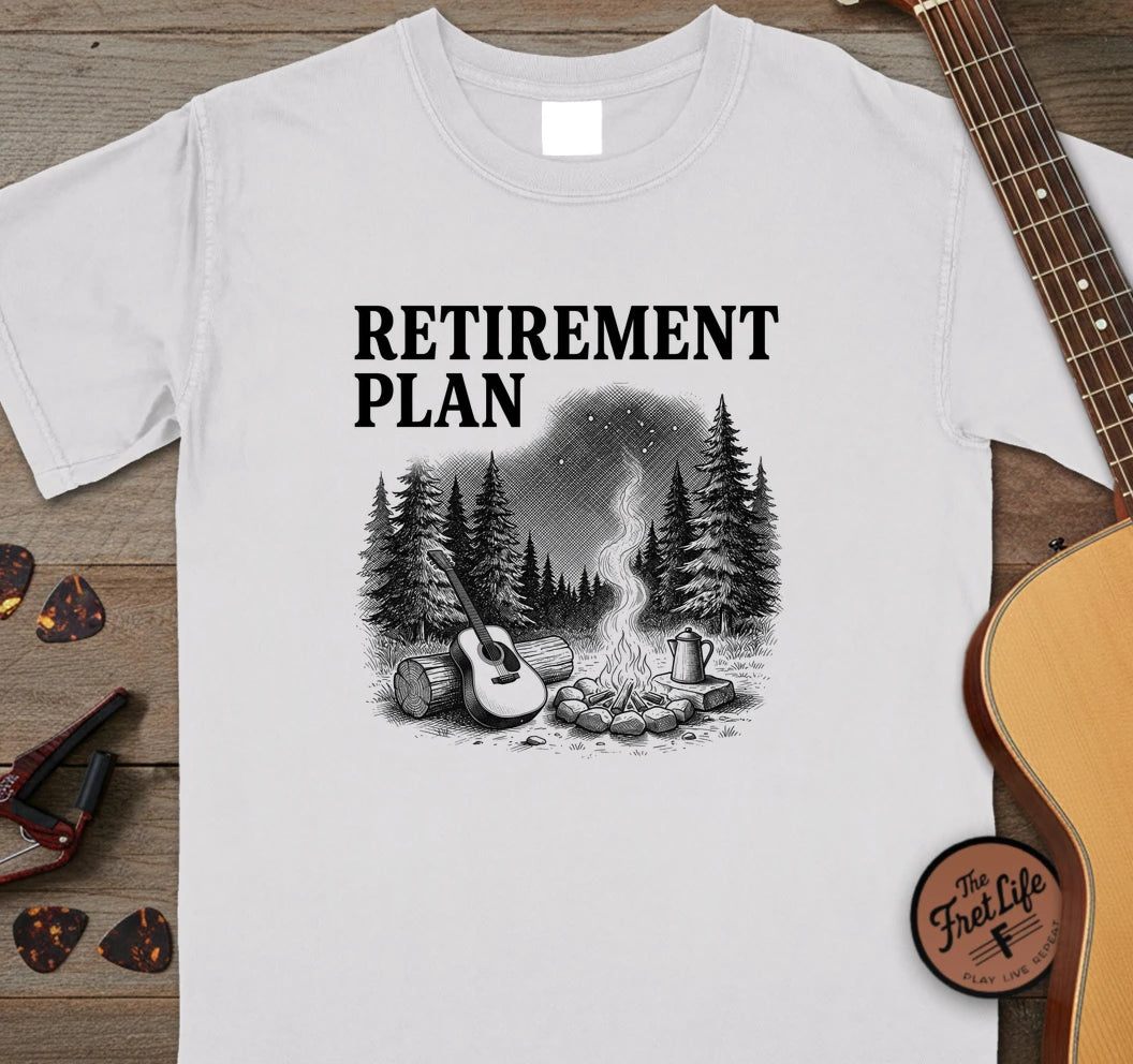 Retirement Plan Campfire T-Shirt