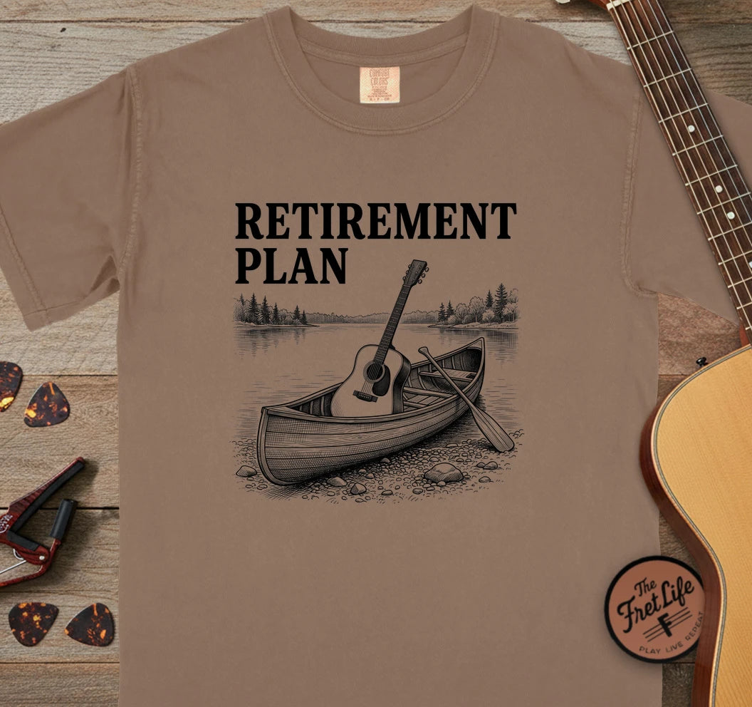 Retirement Plan Canoe T-Shirt