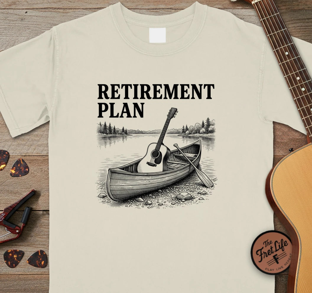 Retirement Plan Canoe T-Shirt