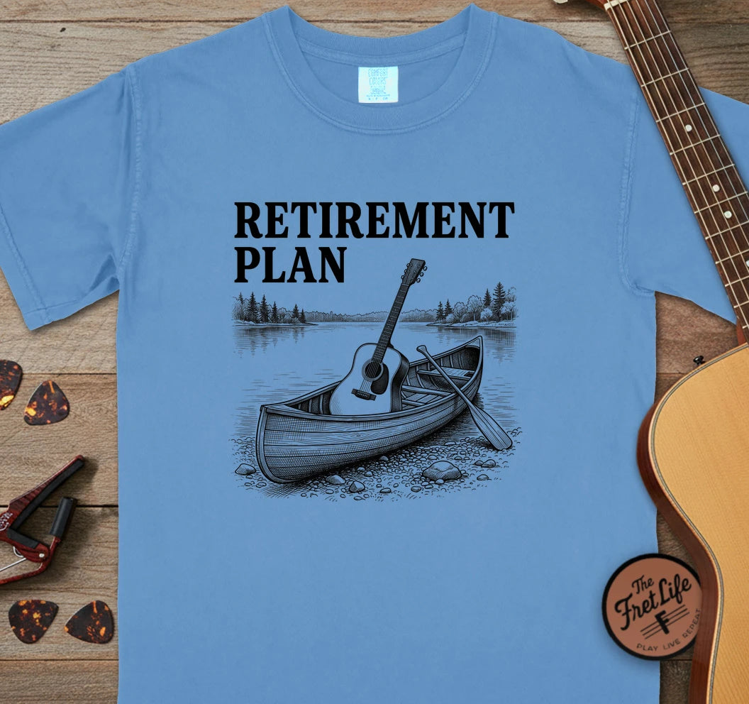 Retirement Plan Canoe T-Shirt