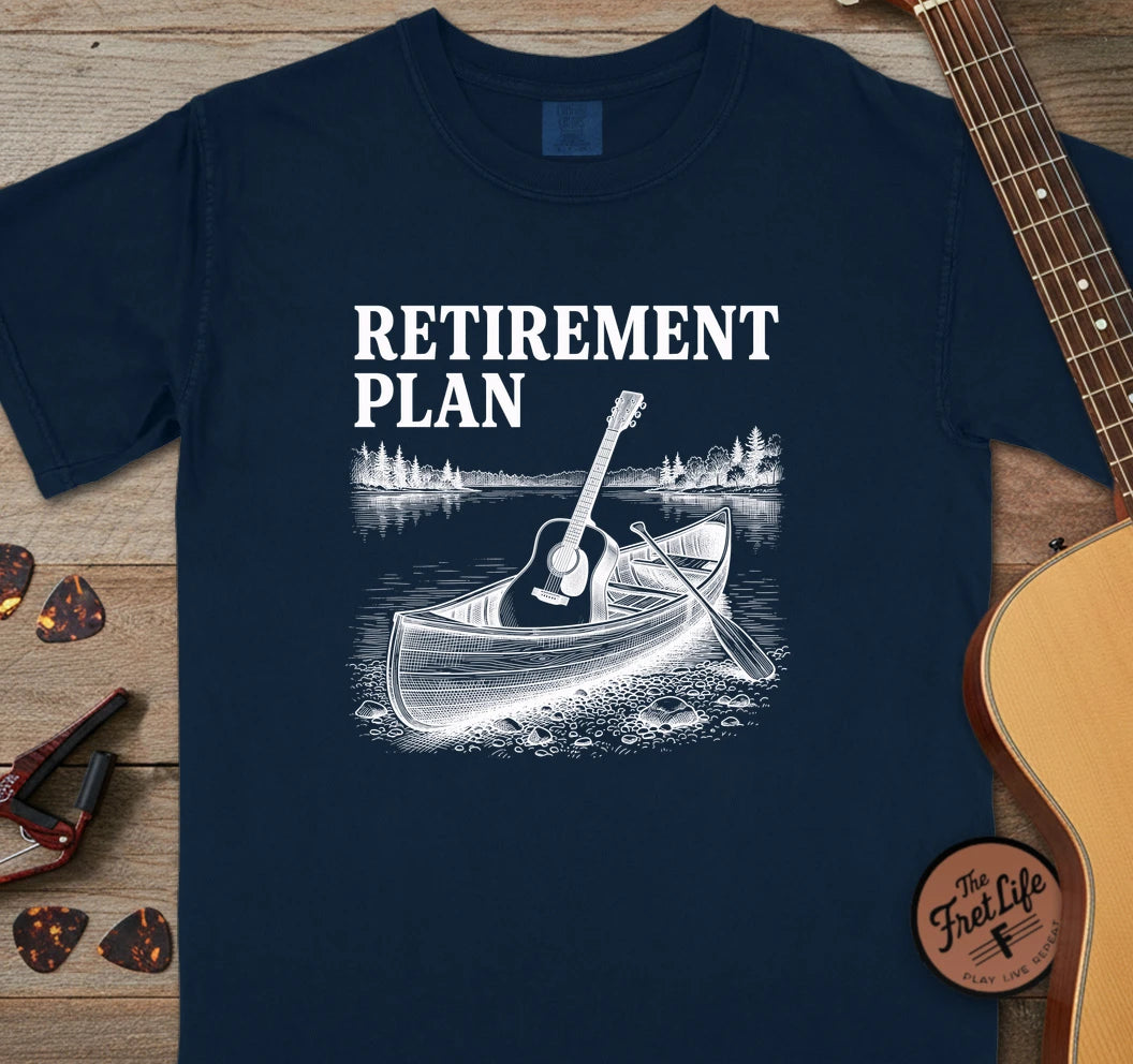 Retirement Plan Canoe T-Shirt