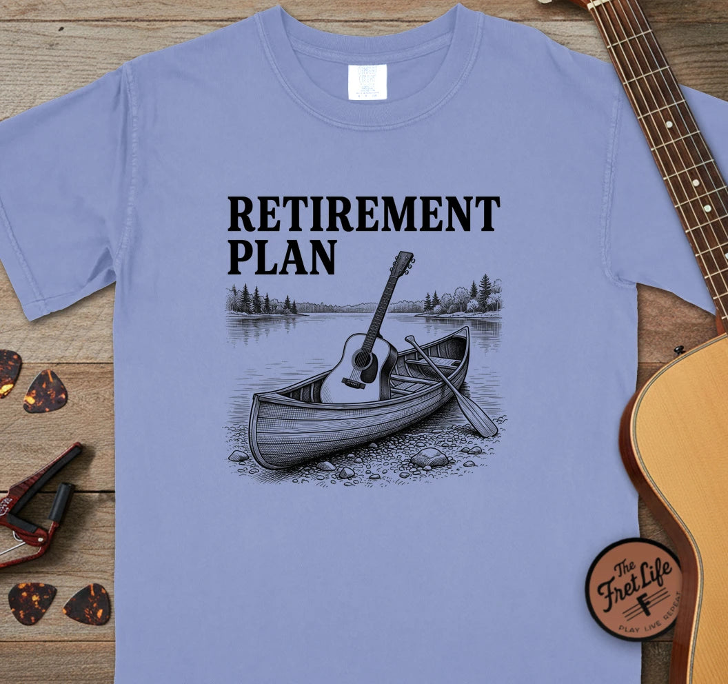 Retirement Plan Canoe T-Shirt