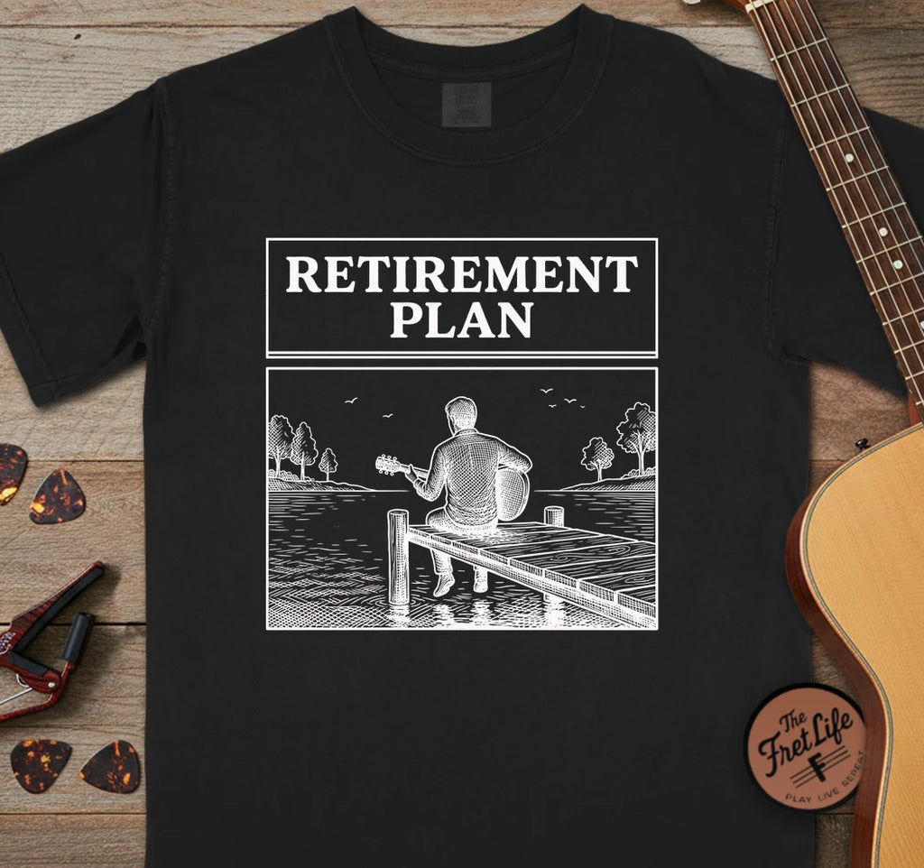 Retirement Plan Dock Player T-Shirt
