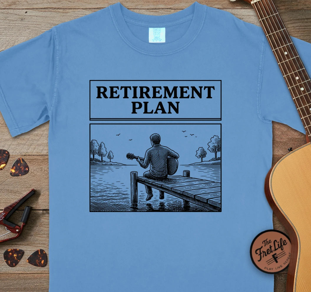 Retirement Plan Dock Player T-Shirt