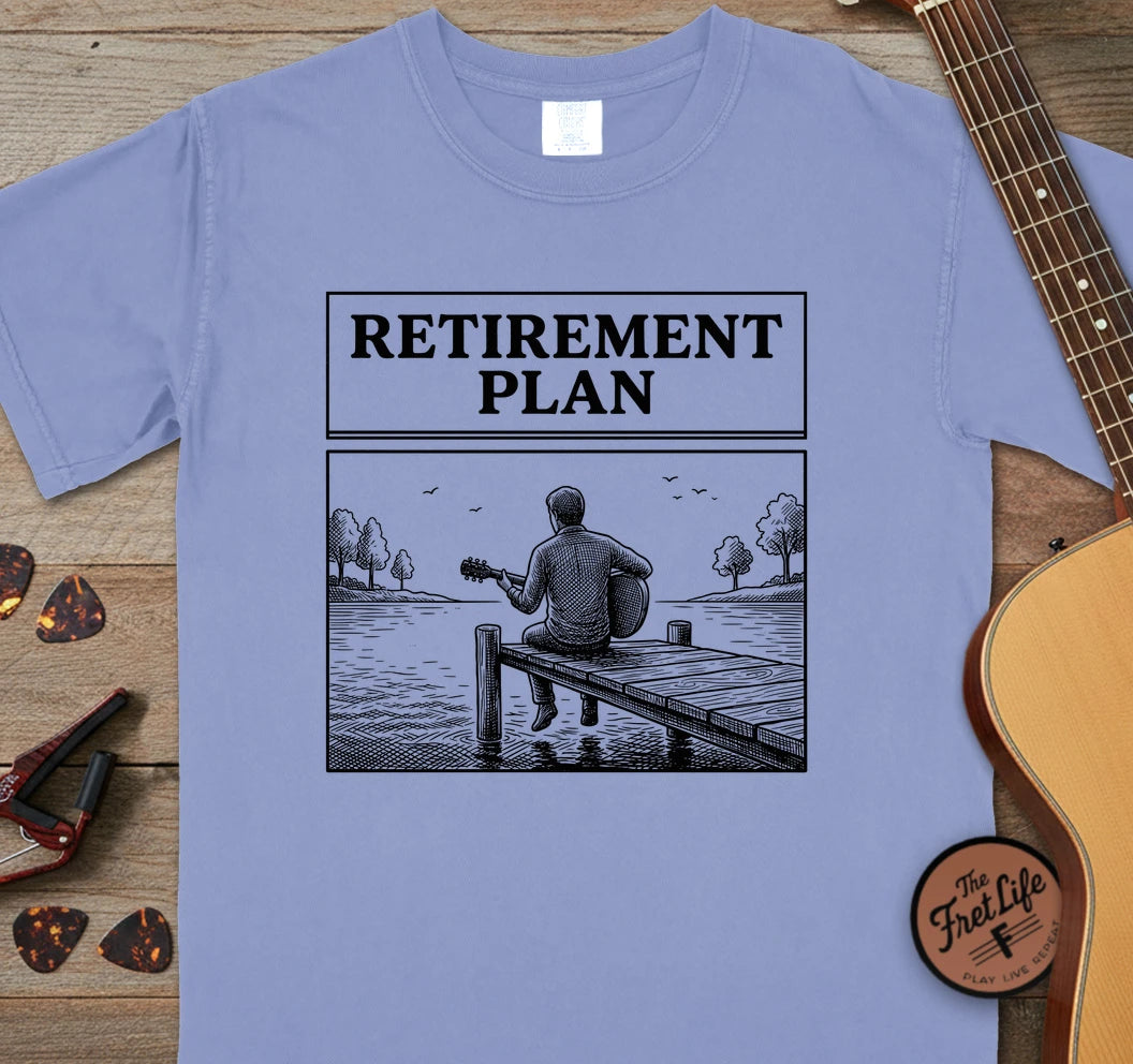 Retirement Plan Dock Player T-Shirt
