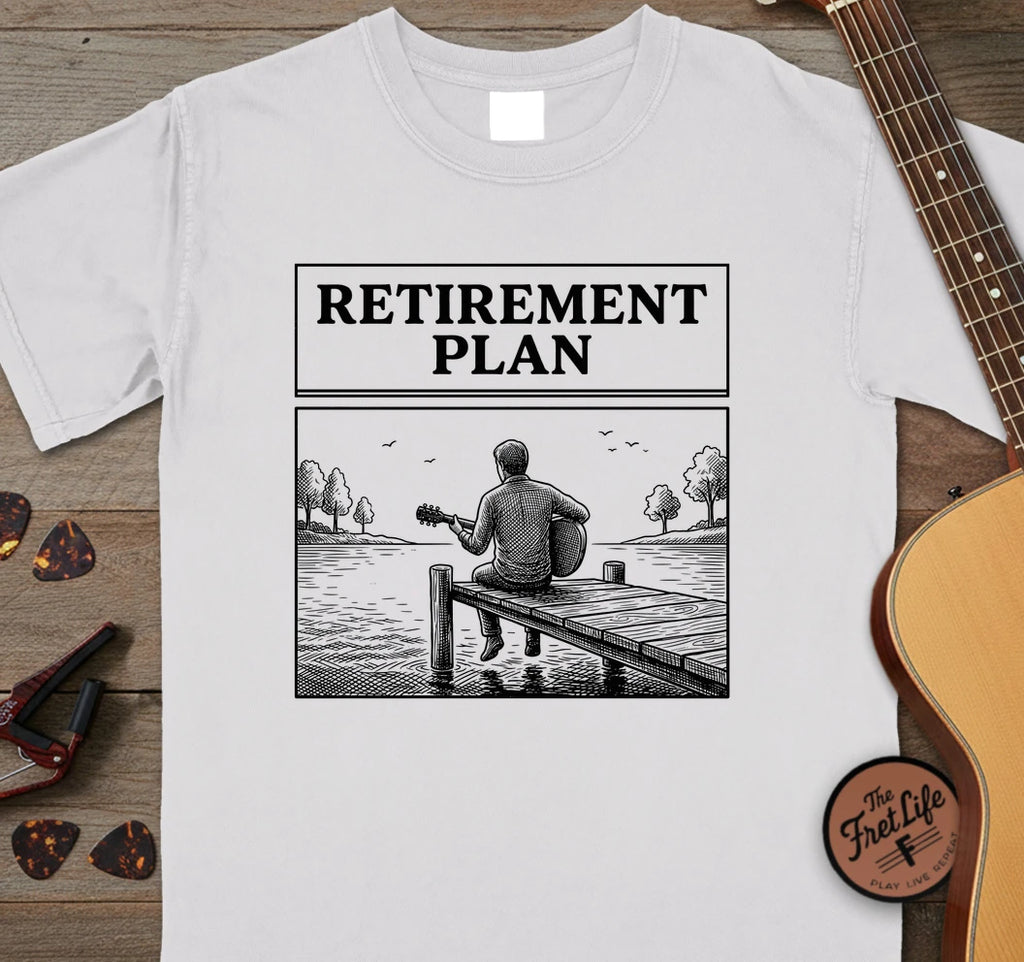 Retirement Plan Dock Player T-Shirt