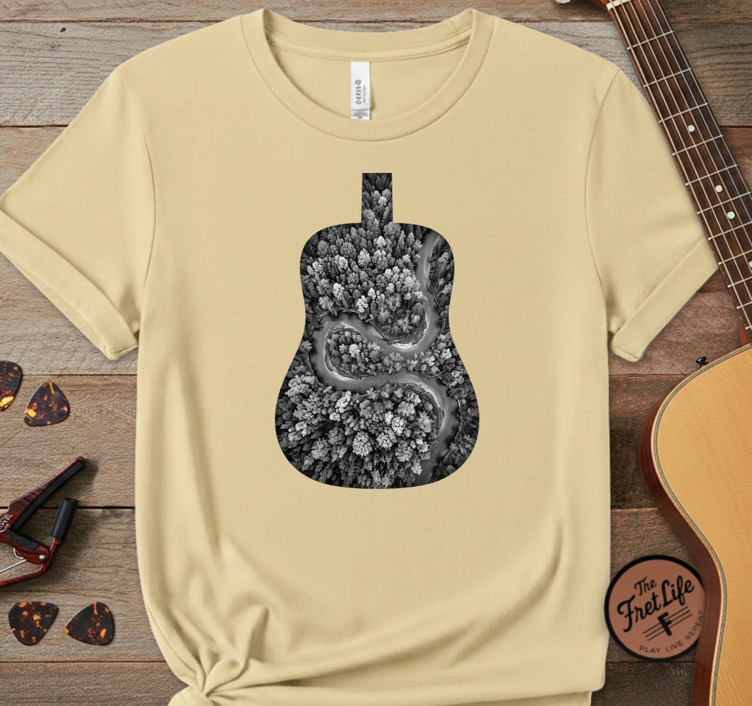 River Guitar T-Shirt