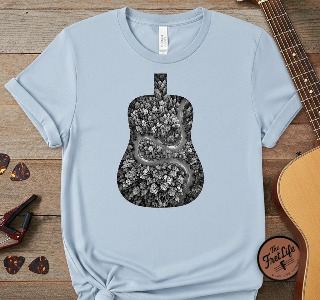 River Guitar T-Shirt