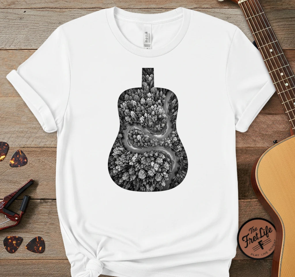 River Guitar T-Shirt