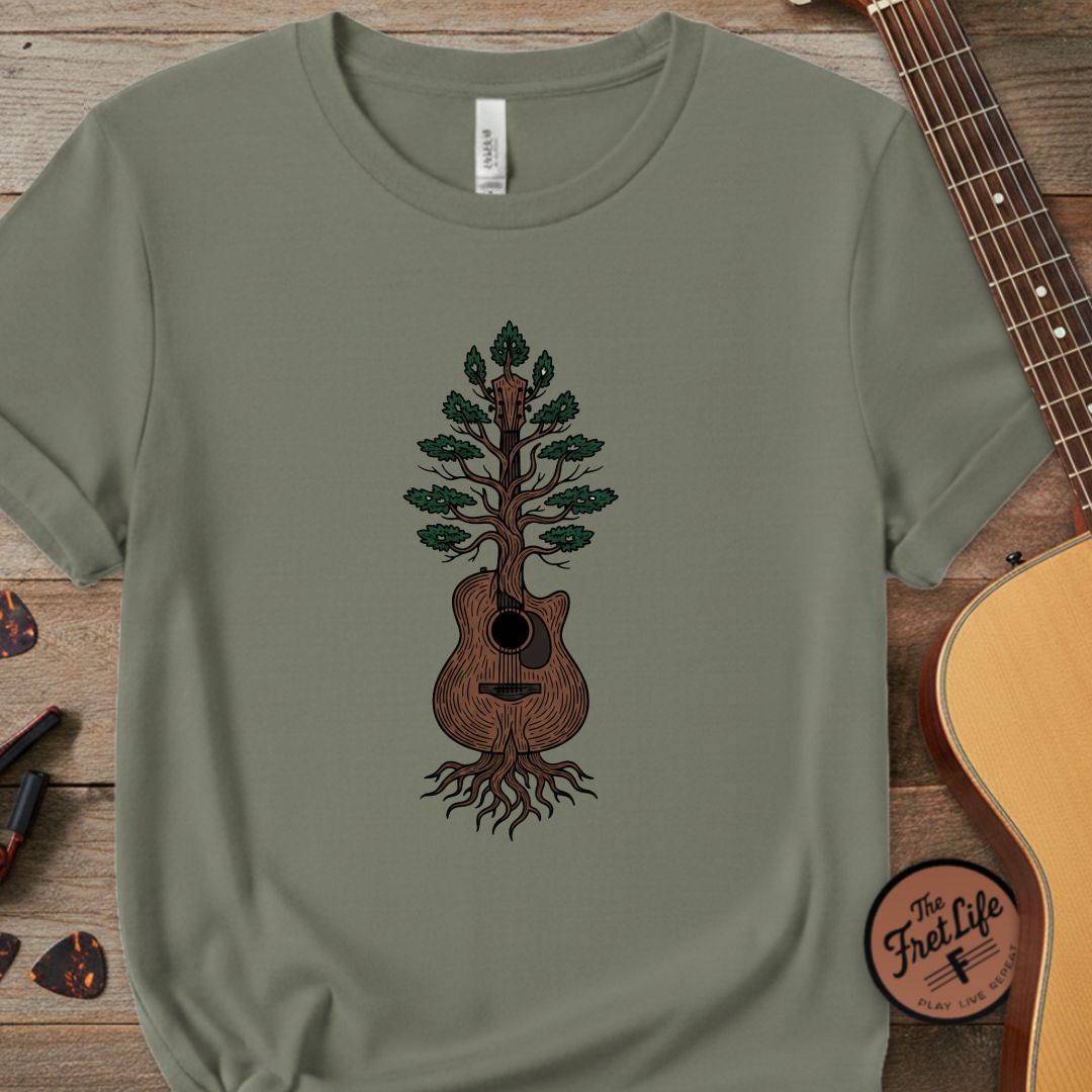 Guitar Tree Roots PremiumTee