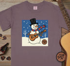 Snowman Guitar T-Shirt