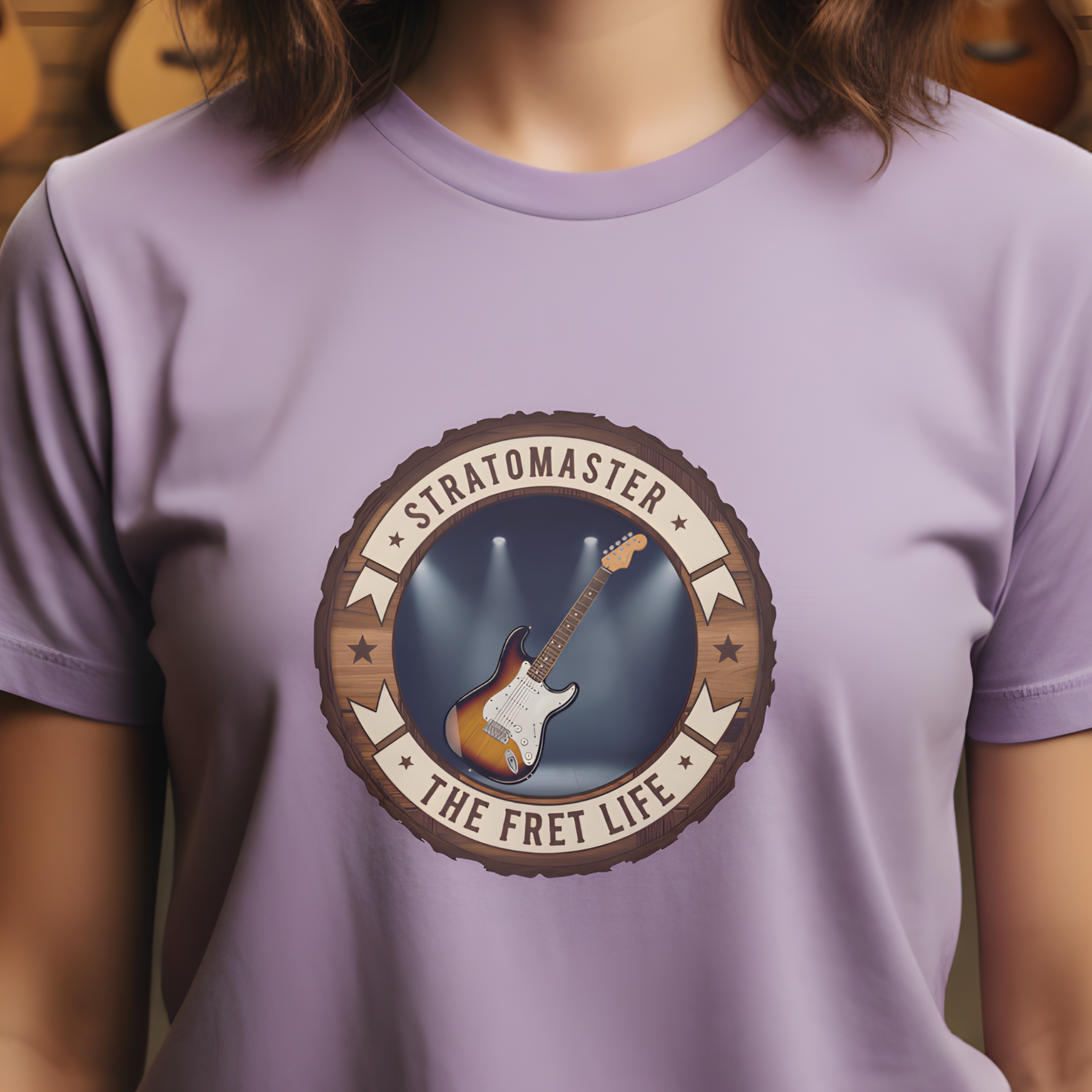 Stratomaster Tee | Fender Stratocaster Electric Guitar Fan Shirt