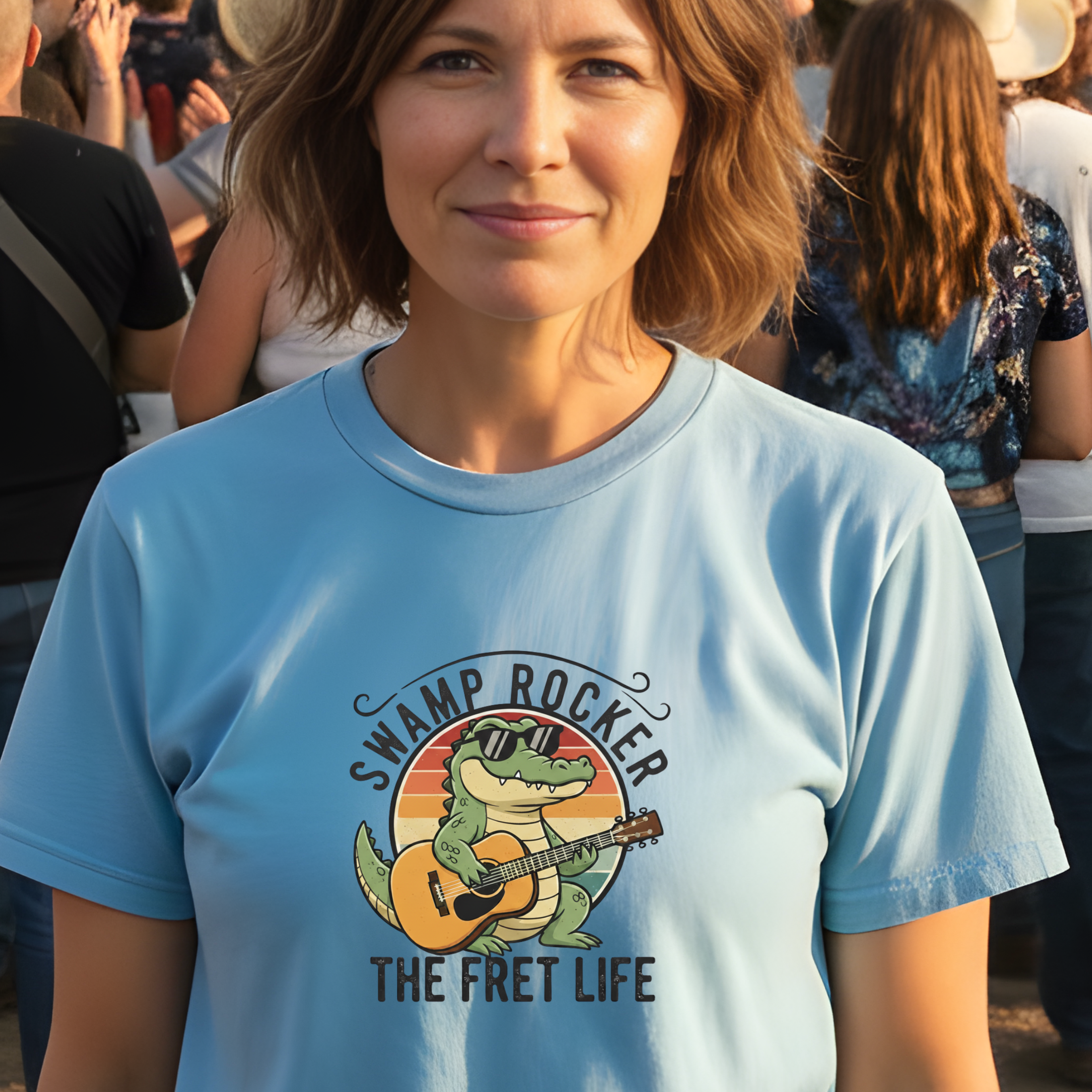 Swamp Rocker: The Fret Life Gator Tee