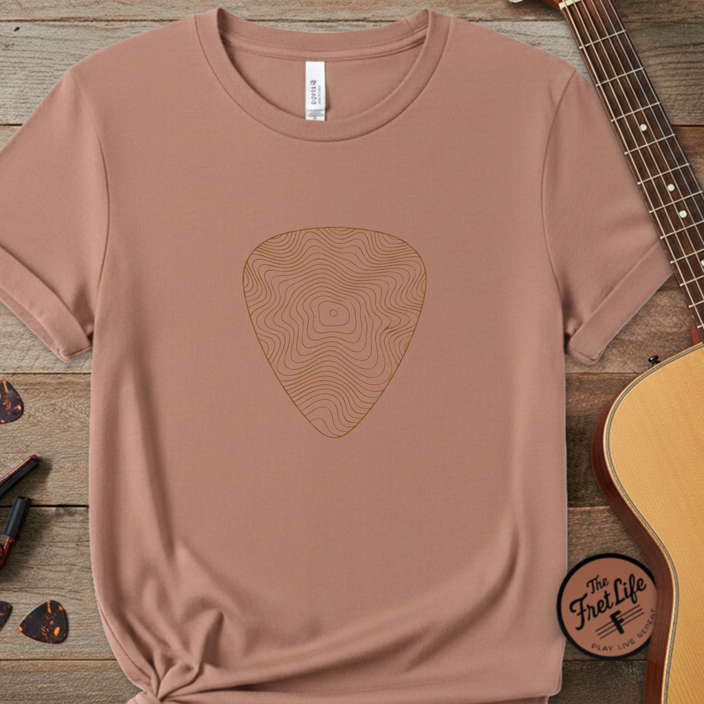 Topographic Pick T-Shirt