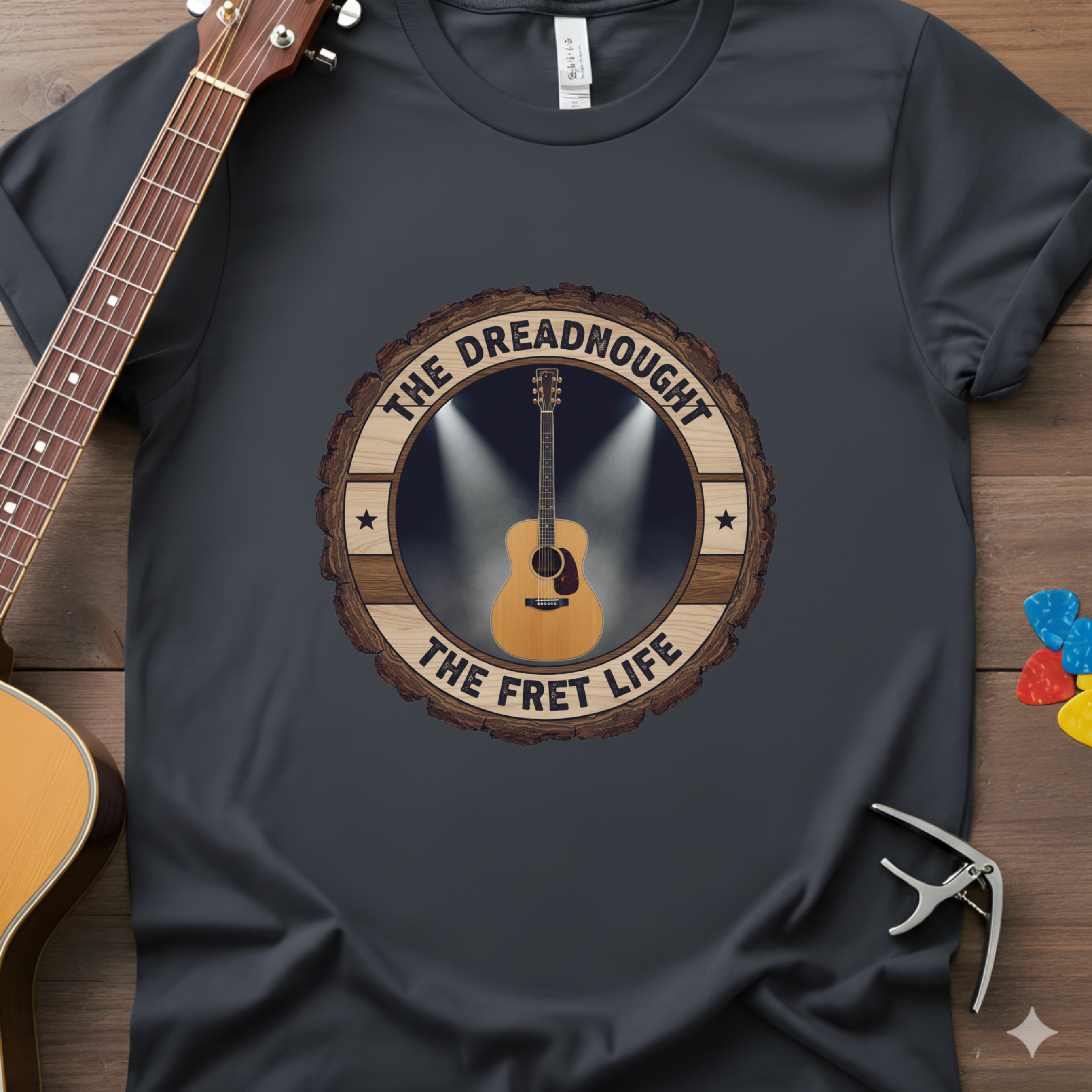 The Dreadnought Tee | Martin D-28 Acoustic Guitar Legend Shirt