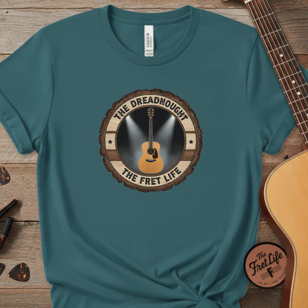 The Dreadnought Tee | Martin D-28 Acoustic Guitar Legend Shirt