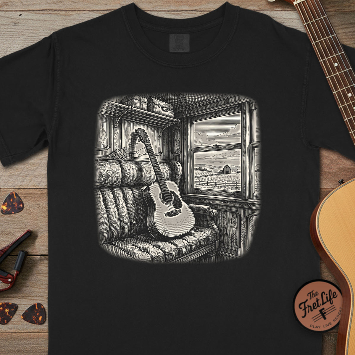 Train Window T-Shirt