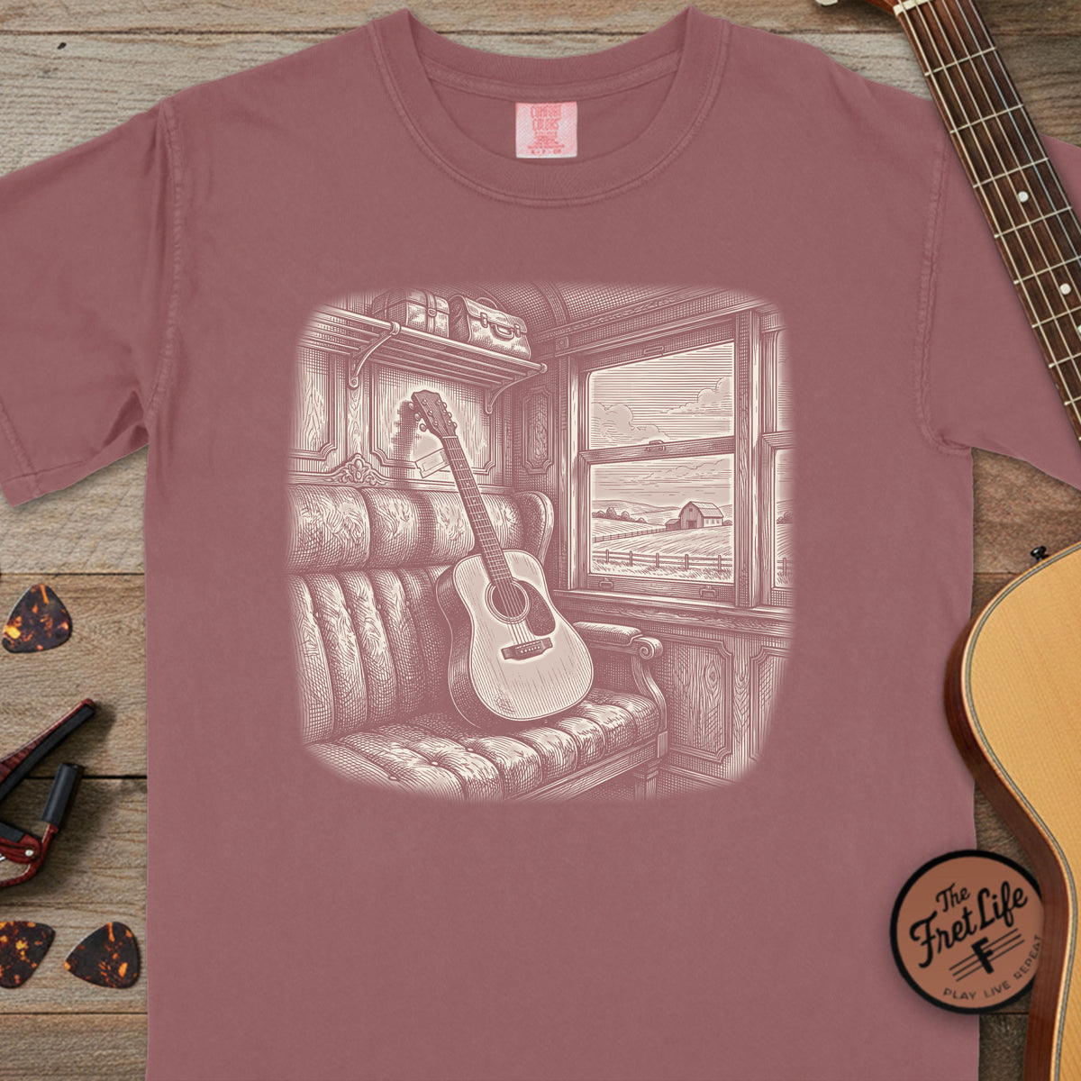 Train Window T-Shirt