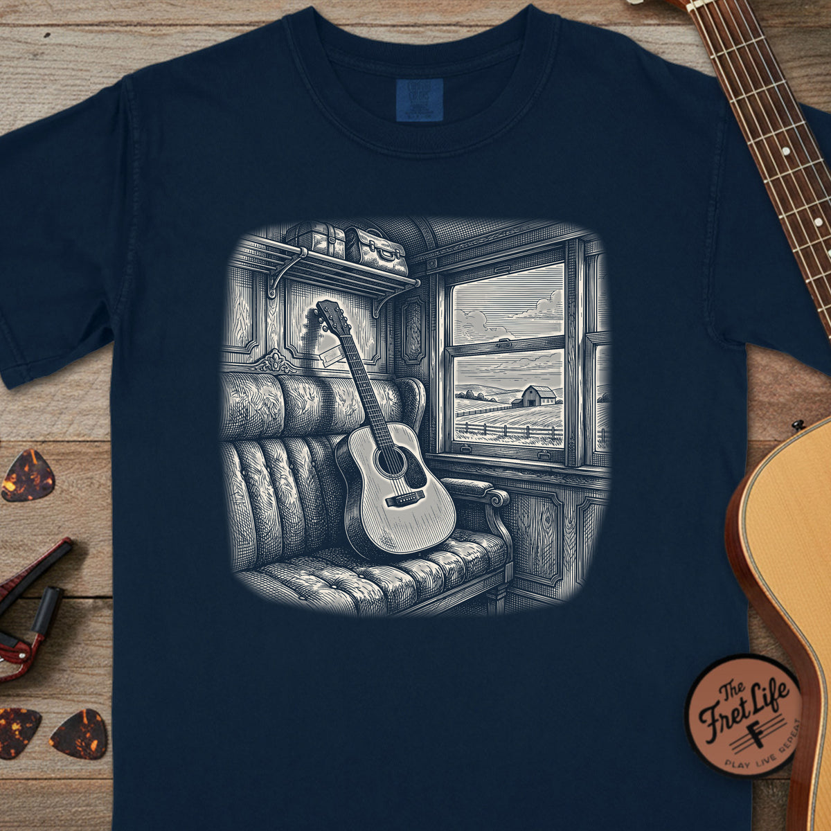 Train Window T-Shirt