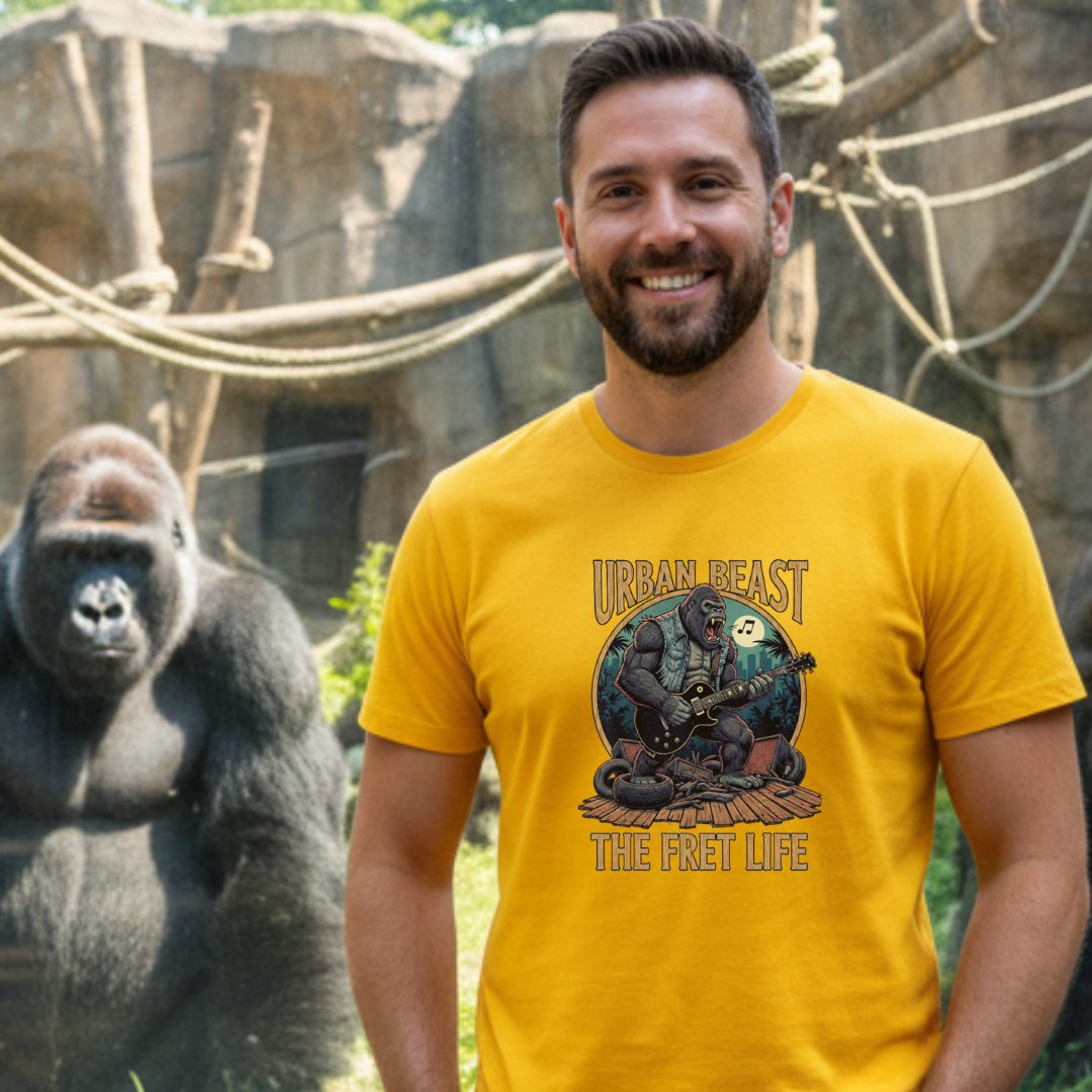 Urban Beast: The Fret Life Concrete Jungle Tee