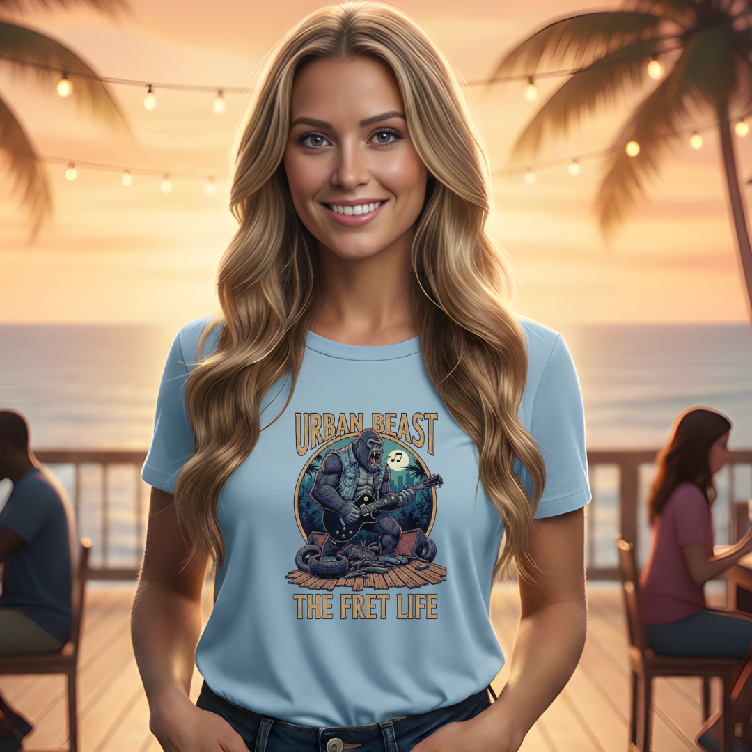 Urban Beast: The Fret Life Concrete Jungle Tee