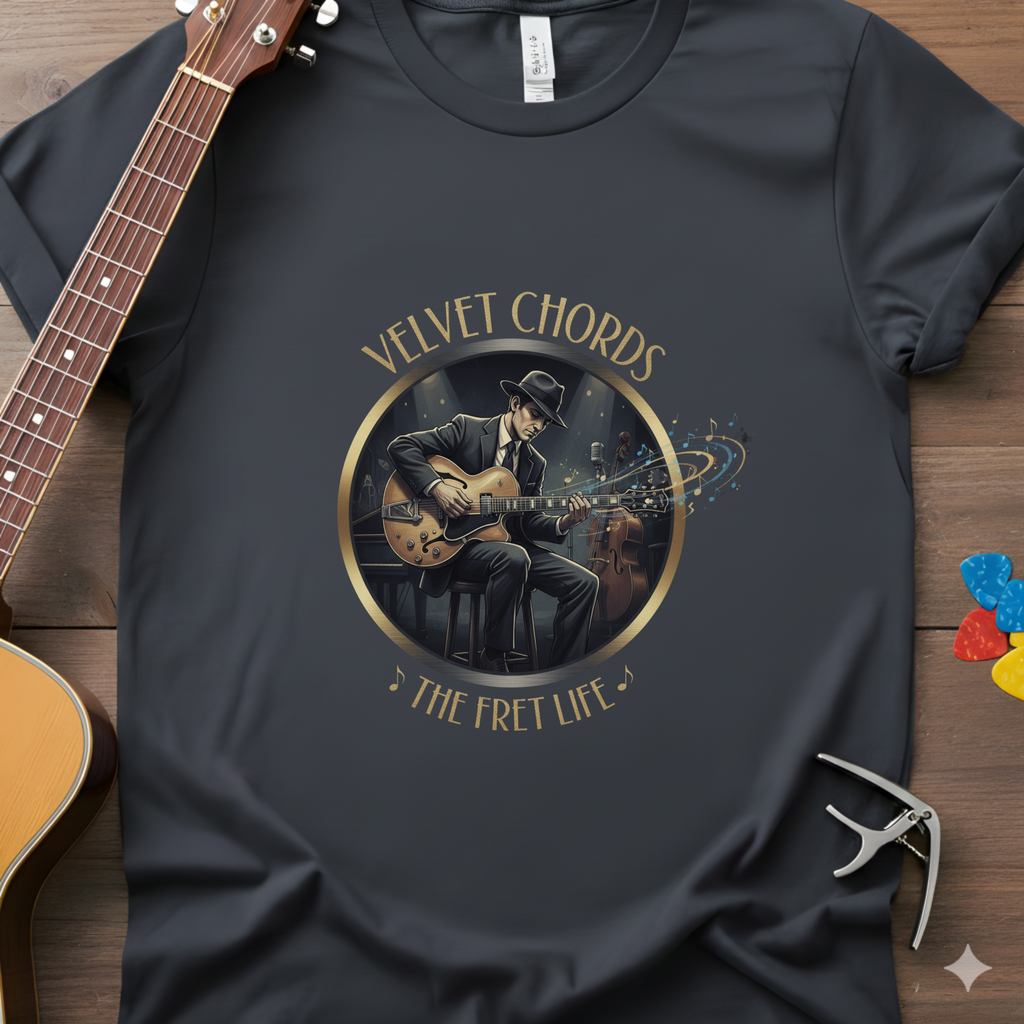 Velvet Chords - The Smooth Fret Life Tee