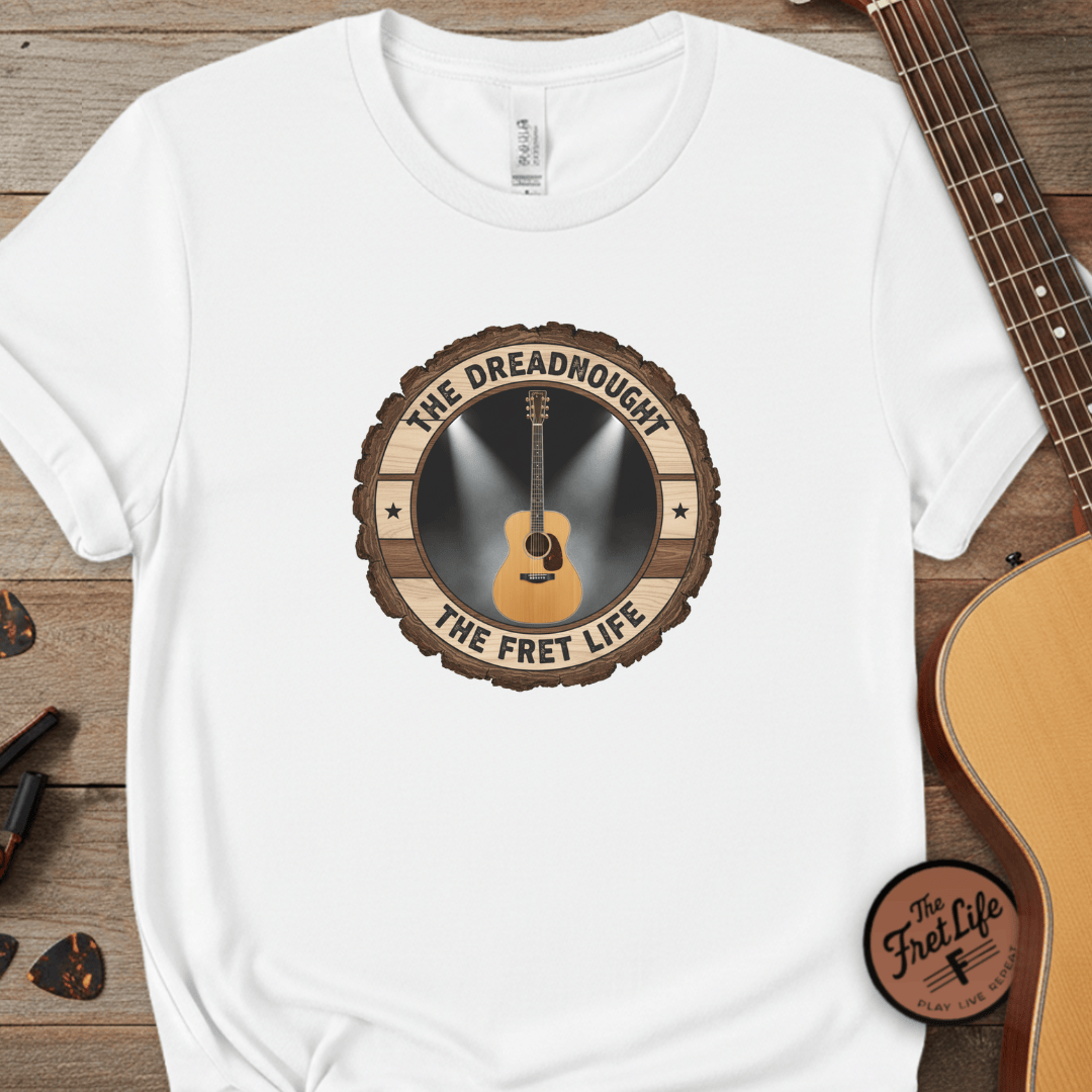 The Dreadnought Tee | Martin D-28 Acoustic Guitar Legend Shirt