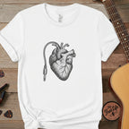 Anatomical Cable Heart T-Shirt