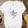 Skeleton on Moon T-Shirt