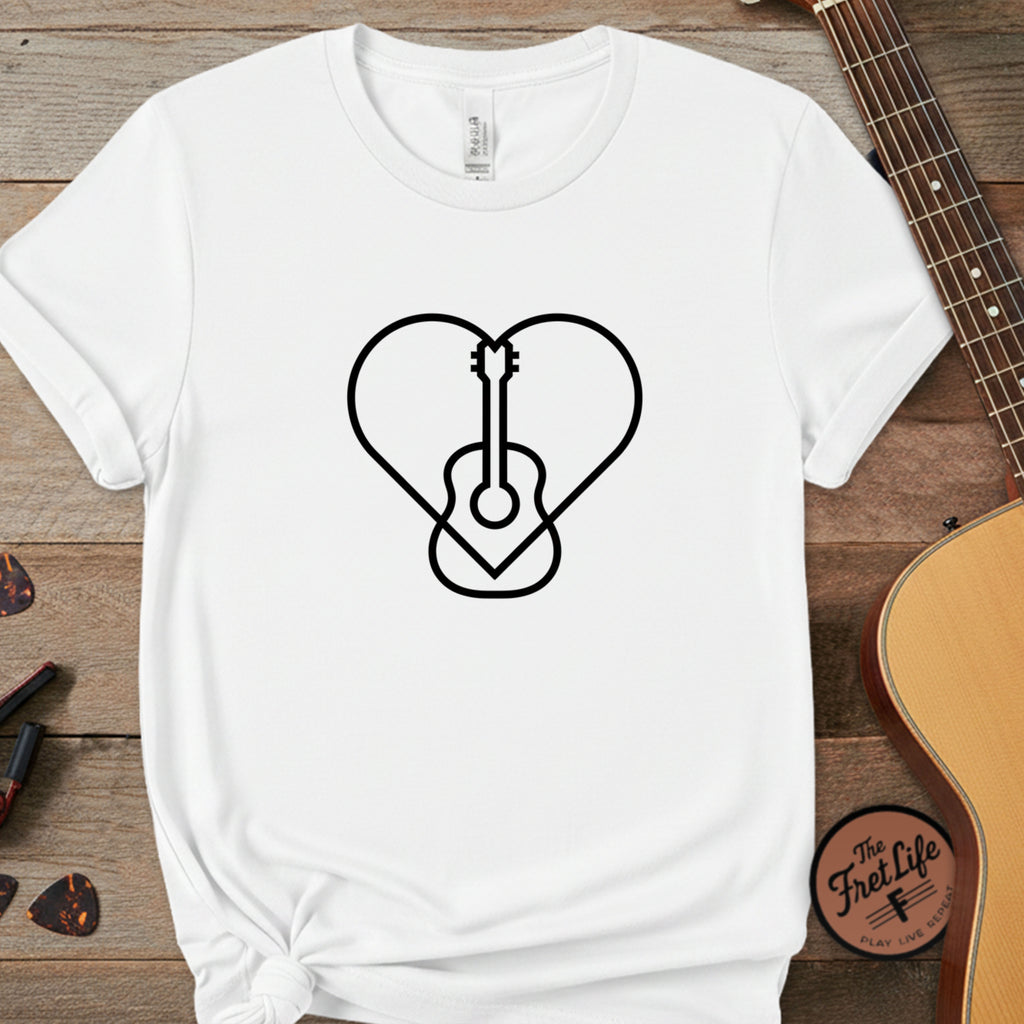 Guitar Heart T-Shirt