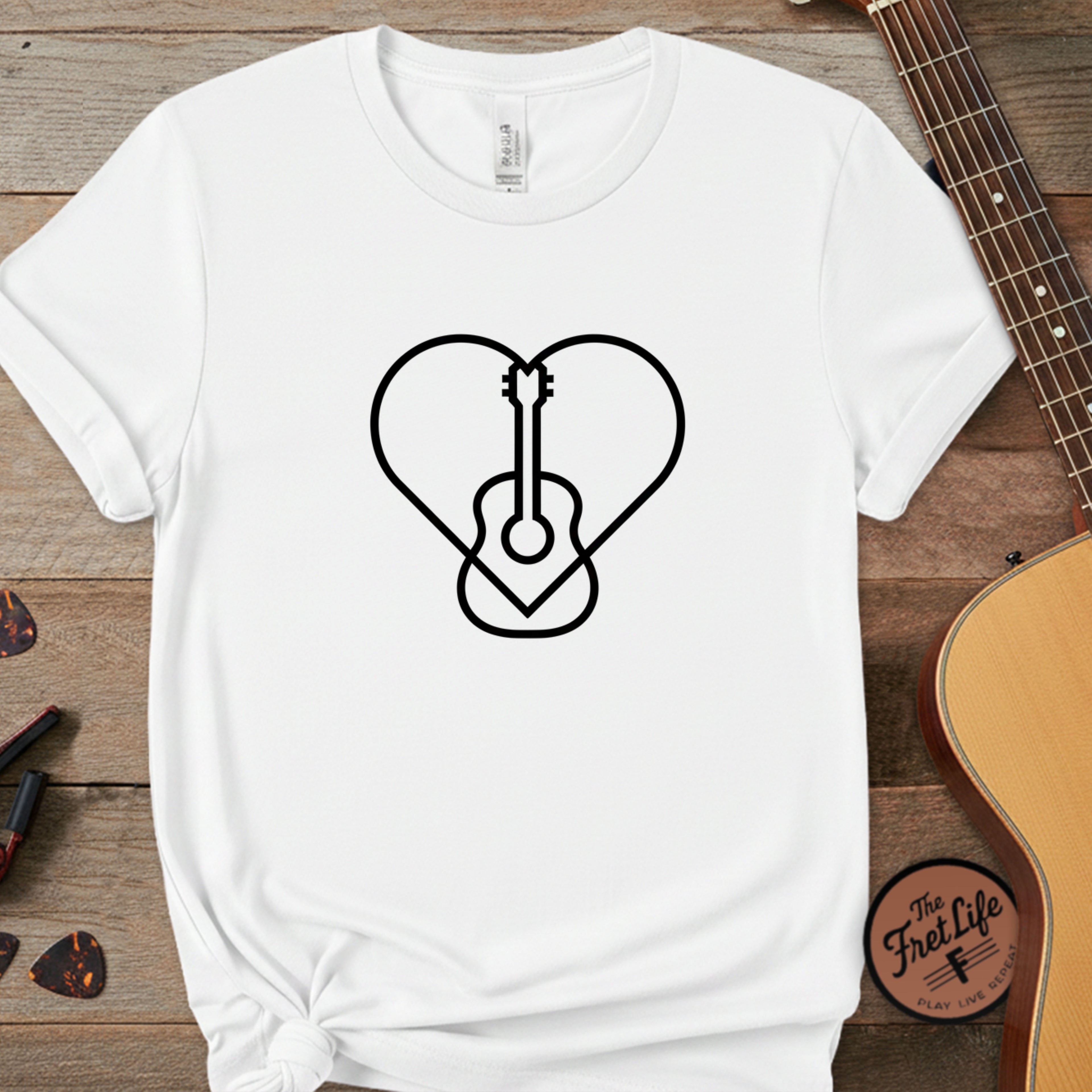 Guitar Heart T-Shirt