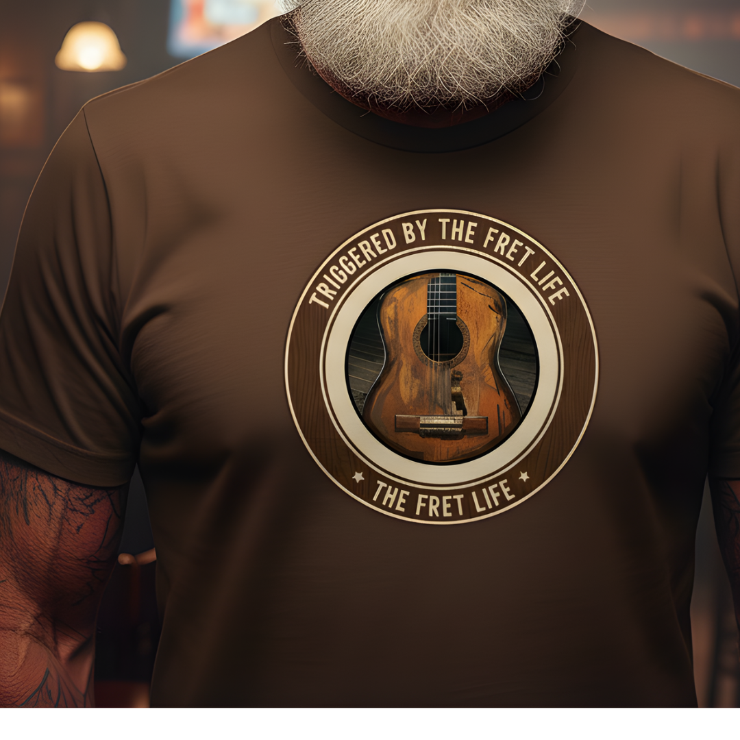 Triggered By The Fret Life T-Shirt | Willie Apparel