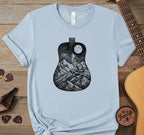 Wolf Guitar T-Shirt