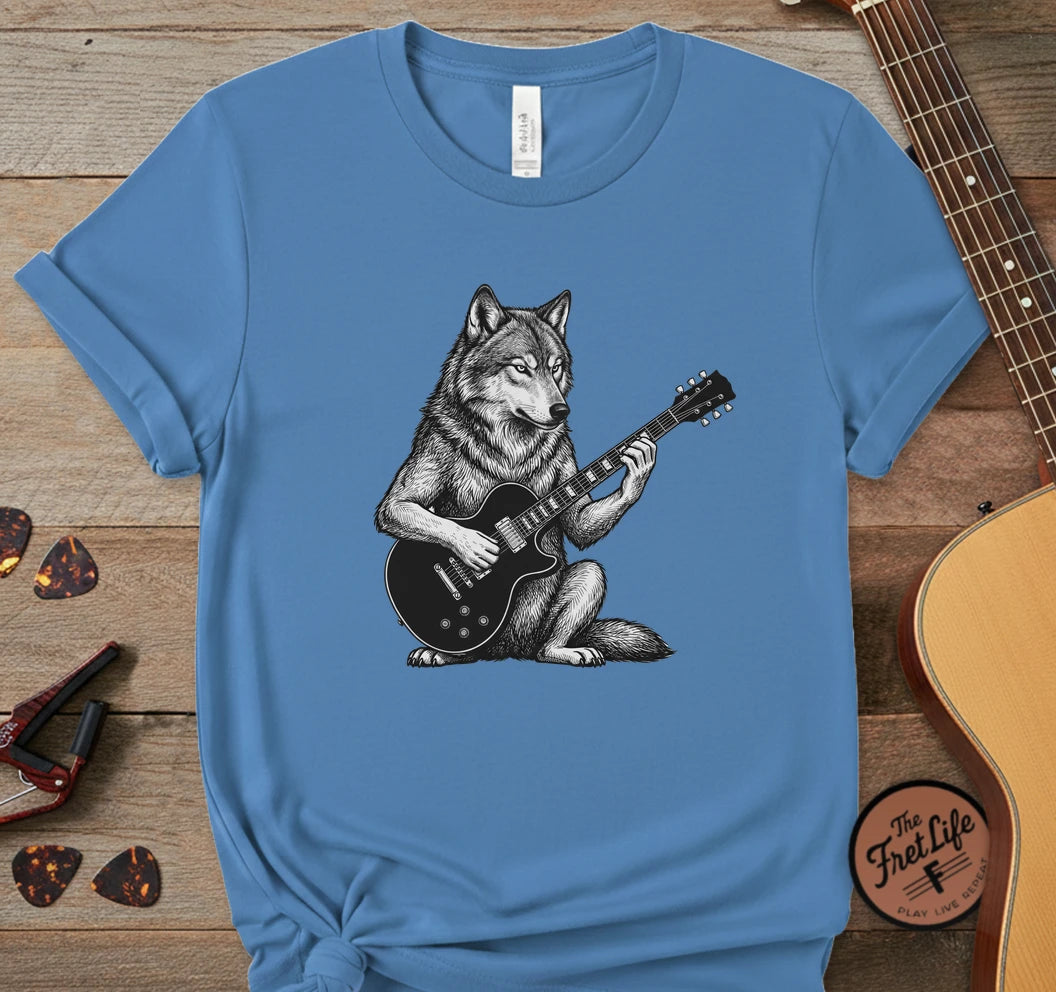 Wolf Les Paul T-Shirt