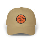 Printify Hats Khaki / One size 'The Fret Life' Embroidered Patch Guitar Lifestyle Hat