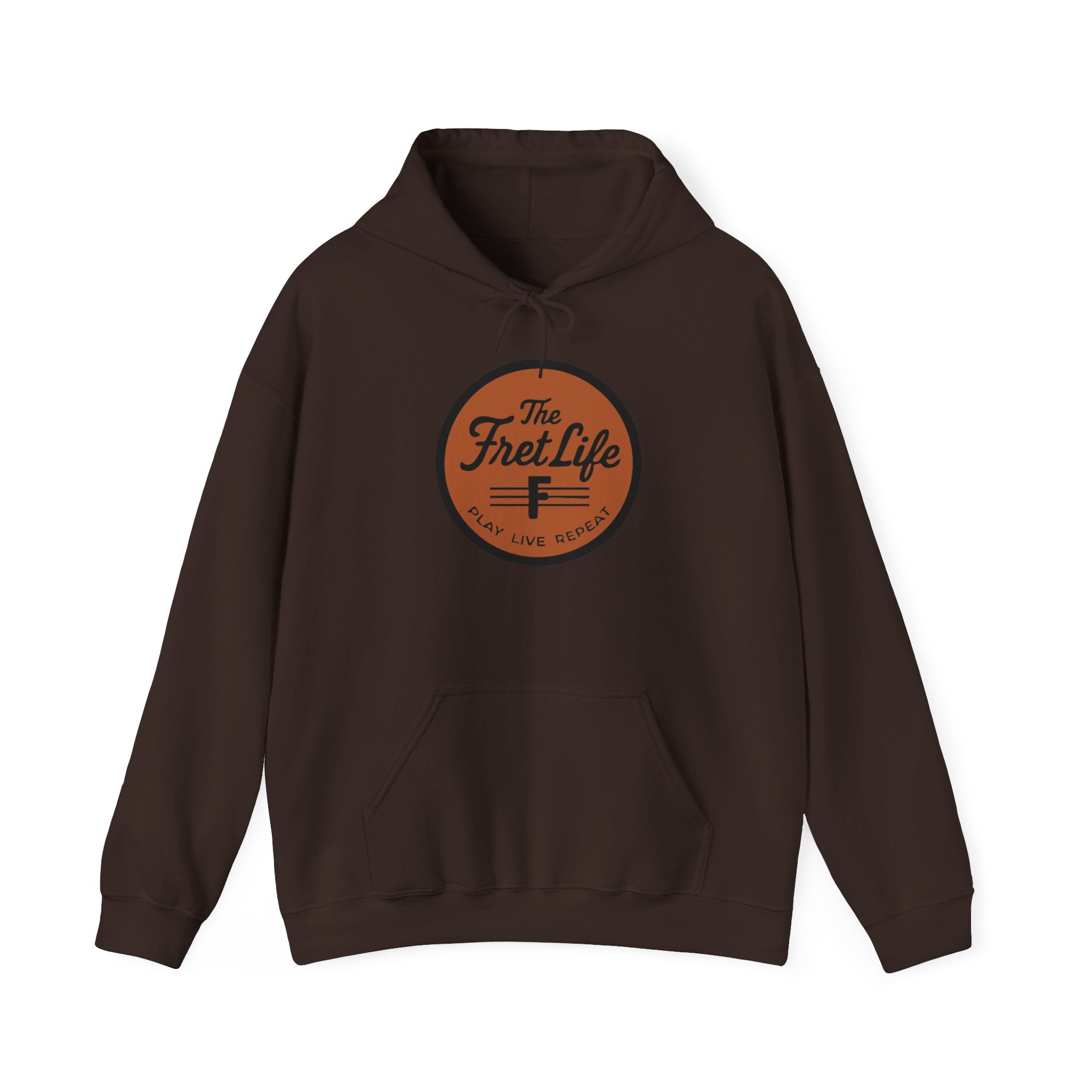 Printify Hoodie S / Dark Chocolate Unisex Heavy Blend™ Hooded Sweatshirt