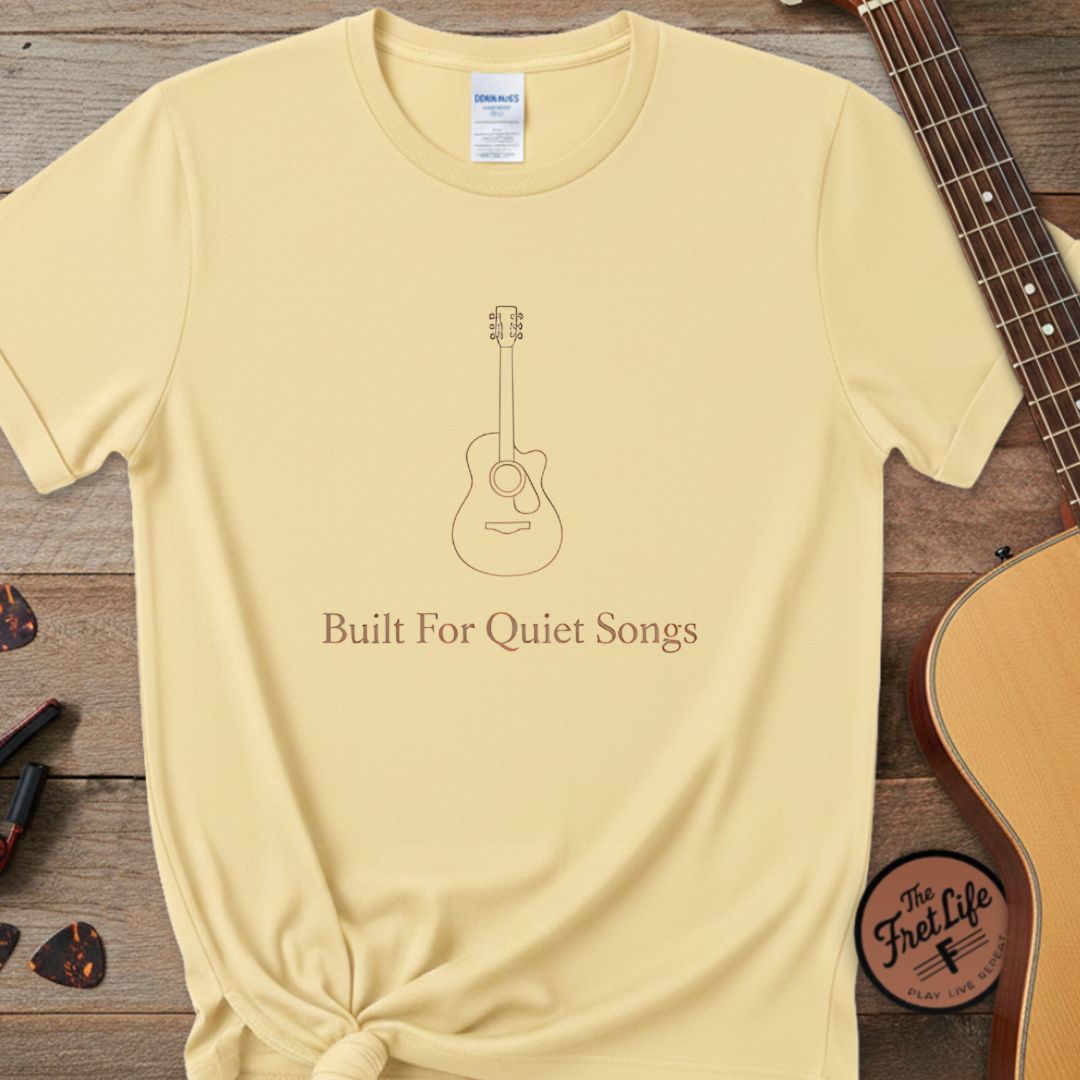 Printify T-Shirt Banana / S Built For Quiet Songs | Premium Tee
