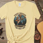 Printify T-Shirt Banana / S Forest Shredder: The Bear Rocker T-Shirt